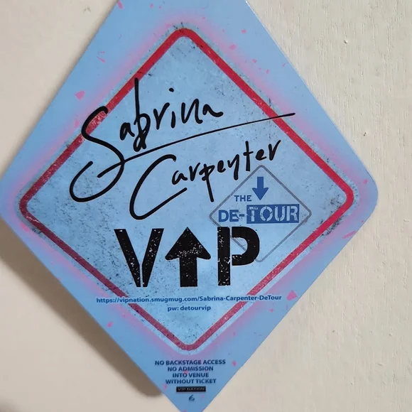 Sabrina Carpenter | Jewelry | Holographic Sabrina Carpenter